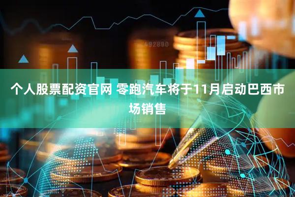 个人股票配资官网 零跑汽车将于11月启动巴西市场销售